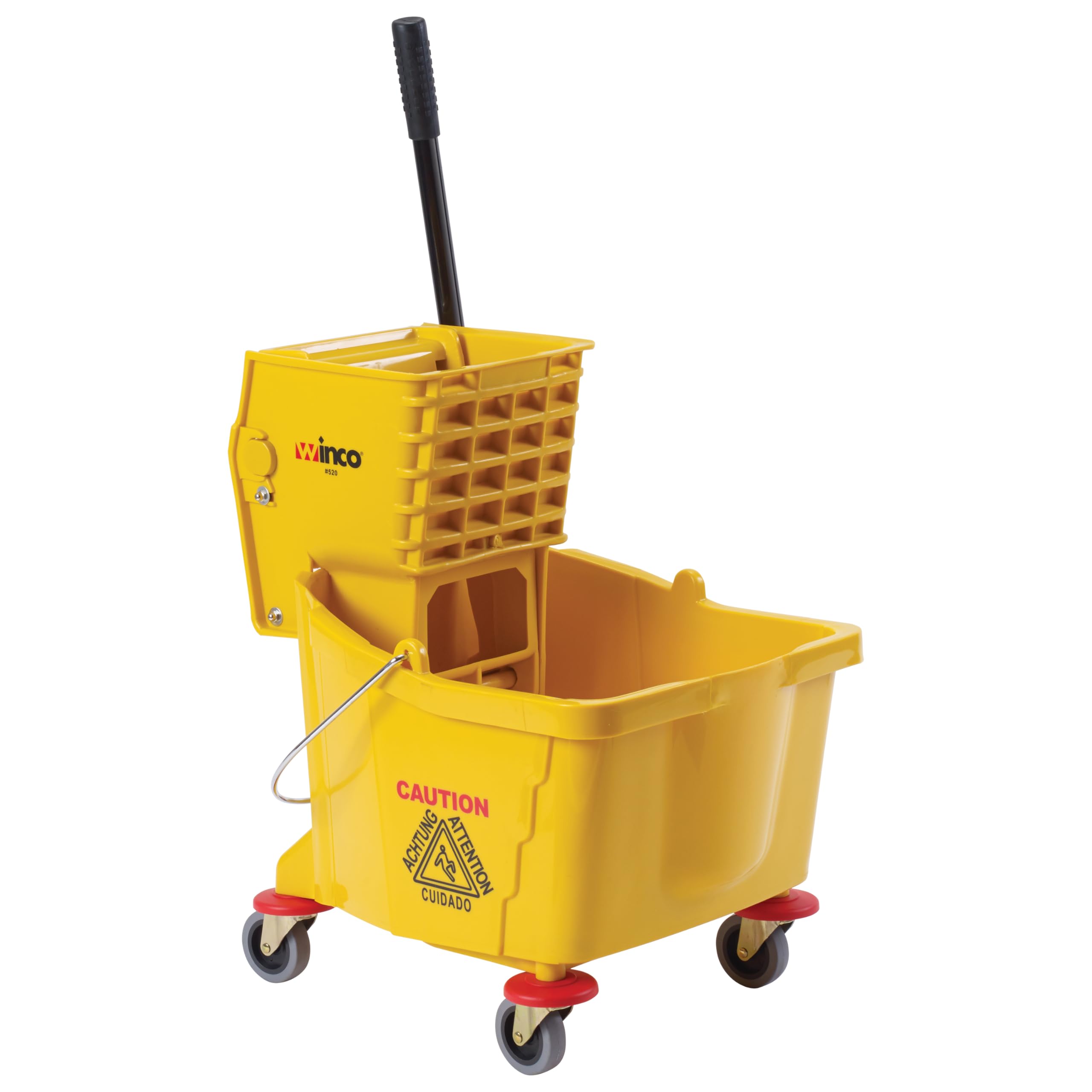 Winco Mop Bucket, Medium, Tan
