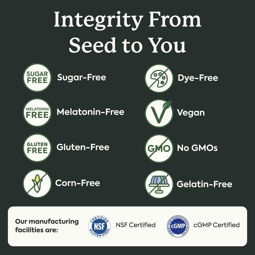 Plant People WonderSleep Mushroom Gummies Supplement for Sleep, No Melatonin with Reishi Super Mushrooms, Wild Elderberry Flavor, No Sugar (60 Count)