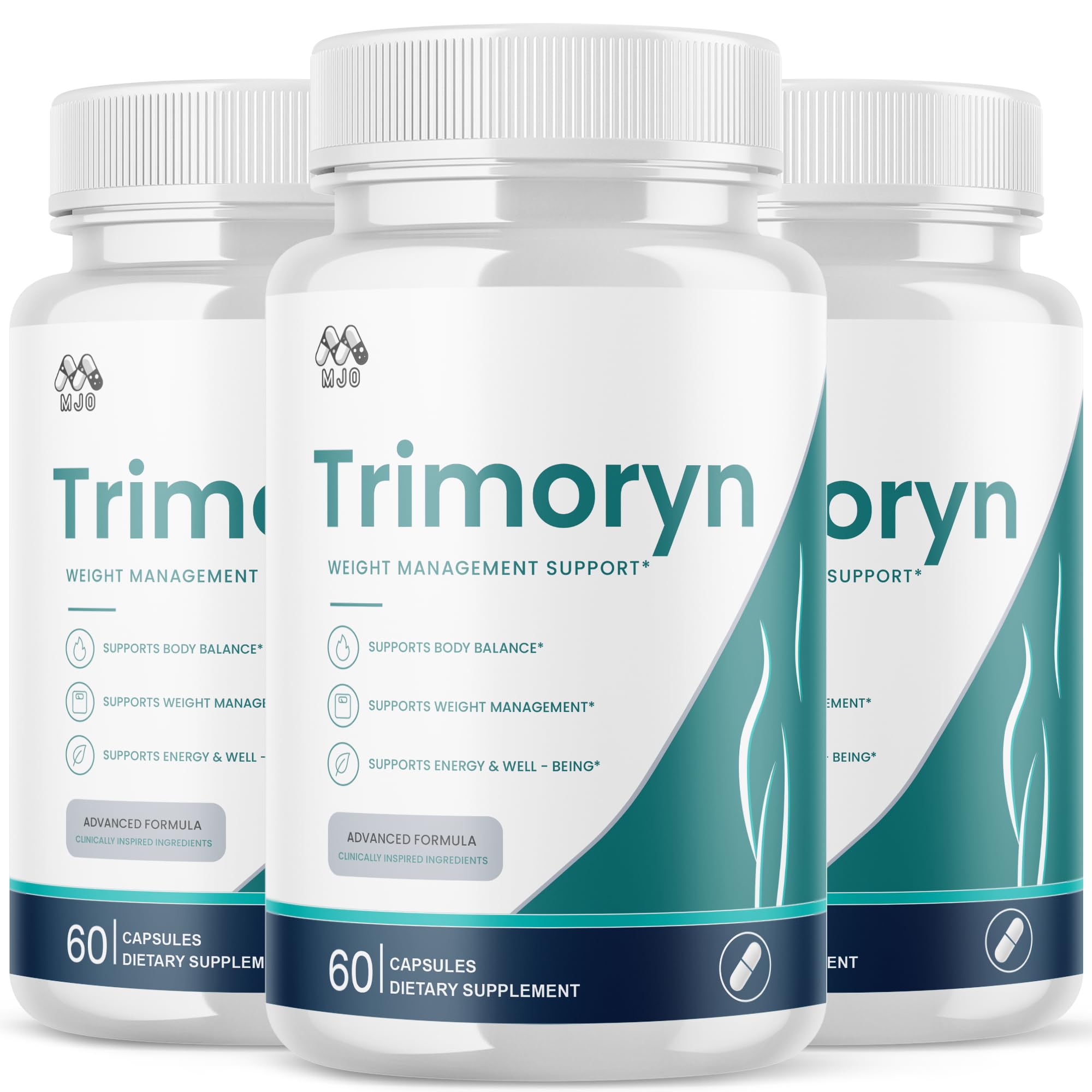 (3 Pack) Trimoryn Capsules, Official Trimoryn Pills with All Natural Ingredients, Advanced Trimorin Wellness Support Supplement, Max Strength Healthy Lifestyle Vitamins for Women & Men (180 Capsules)