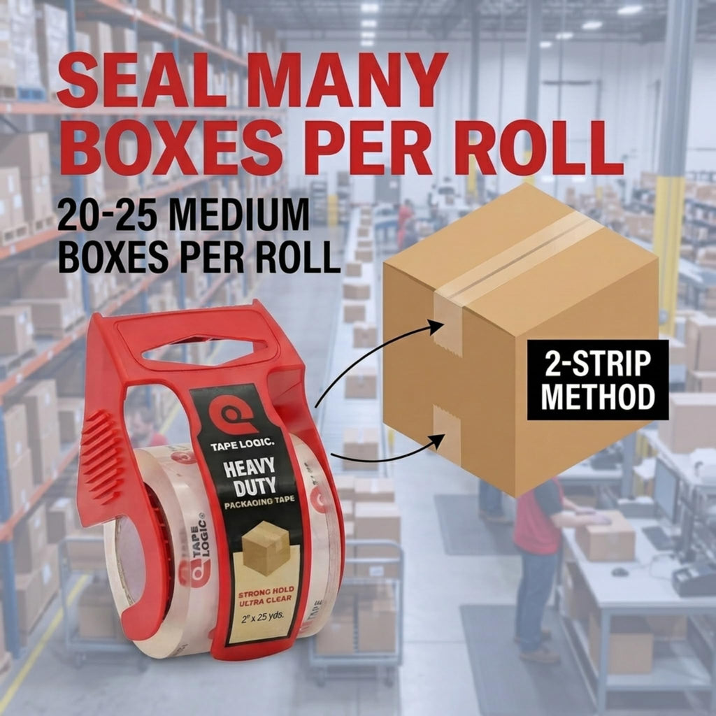 BOX USA Moving Boxes 18"L x 14"W x 12"H (10-Pack) Medium + Packaging Tape - Shipping, Mailing, Packing, Packaging and Storage