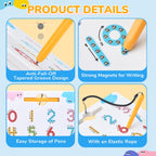 JoyCat Double-Sided Magnetic Number Tracing Board - 2-in-1 Numbers 1-20 Writing Toys for Toddlers & Kids, Preschool Math Manipulatives, Kindergarten Educational Learning Gifts for 3-5 Year Olds