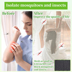 78 x 10 Ft Mosquito Netting for Garden Patio, White