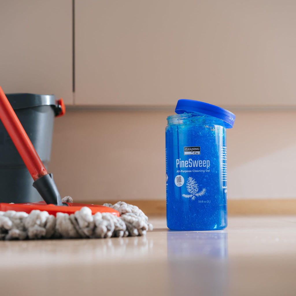 PineSweep All-Purpose Cleaning Gel with Pine Oil – Multipurpose Household Cleaner for Bathroom, Kitchen, Floors, Laundry & More, 33.8 Fl Oz (Pack of 12)