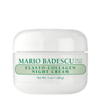 Mario Badescu Elasto-Collagen Night Cream, Anti Aging Collagen Cream for Dry or Sensitive Skin, Facial Skin Care Infused with Vitamin E Moisturizer, 1 Oz