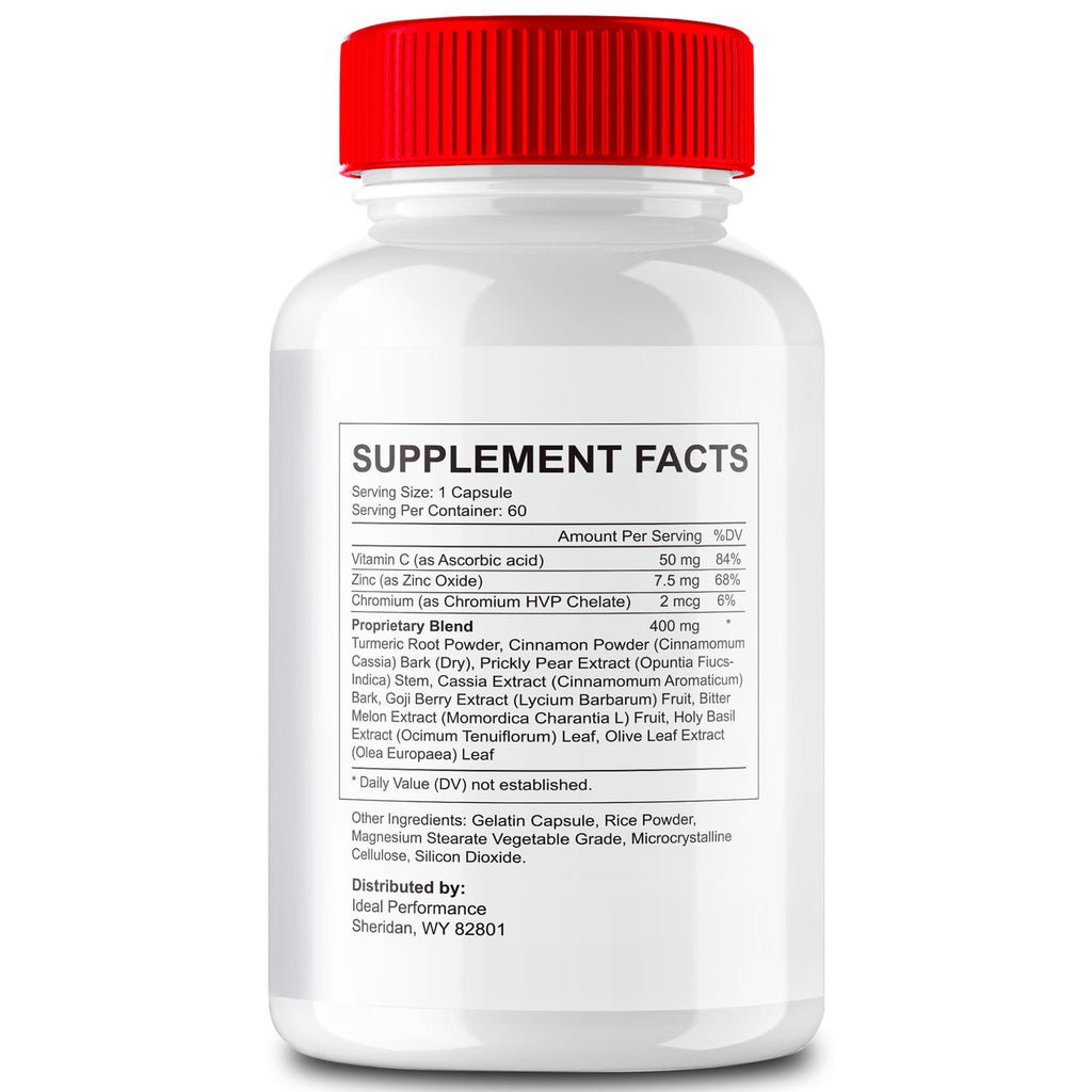 Glucozen Capsules, Glucozen Support Supplement Pills - Maximum Strength, Glucozen Health & Wellness Capsules, Glucozen All Natural Formula Pills, Gluco Zen Health Capsules Reviews (2 Pack)