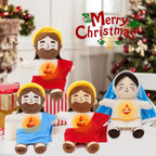 15" Soothing Jesus Plush Toys that Breathes, Light up Plush of God