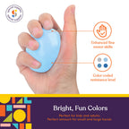 Special Supplies Therapy Putty for Kids and Adults - Resistive Hand Exercise Stress Relief Therapy Putty Kit, Set of 4 Strengths, Three Ounces of Each Putty (Ocean Colors)