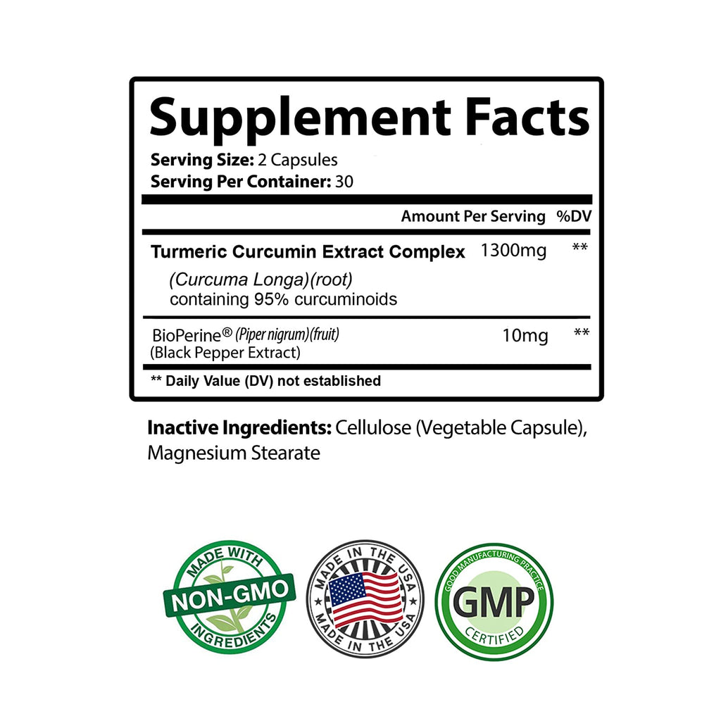 PureNature Turmeric Curcumin with BioPerine Turmeric Nature