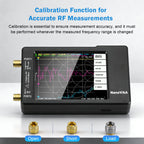 [Upgraded] AURSINC NanoVNA-H Vector Network Analyzer Latest HW Version 3.7, 9KHz -1.5GHz Antenna Analyzer with 32GB SD Card Support Data Storage, Measuring S Parameters, SWR, Phase, Delay, Smith Chart