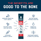 Bare Bones Beef Bone Broth Instant Powder Mix Packets 16 Pack