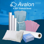 TIDI 359 Avalon Disposable Stretcher Sheet, 40 in x 90 in, 50 Count