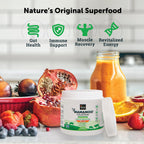 MamaMoo™ Colostrum Powder >50% IgG, Grass Fed, First & Only Non GMO Verified, Gut Health Bloating Immunity, Contains 400+ Bioactive Nutrients, Third Party Lab Tested, 60 Servings (Unflavored)