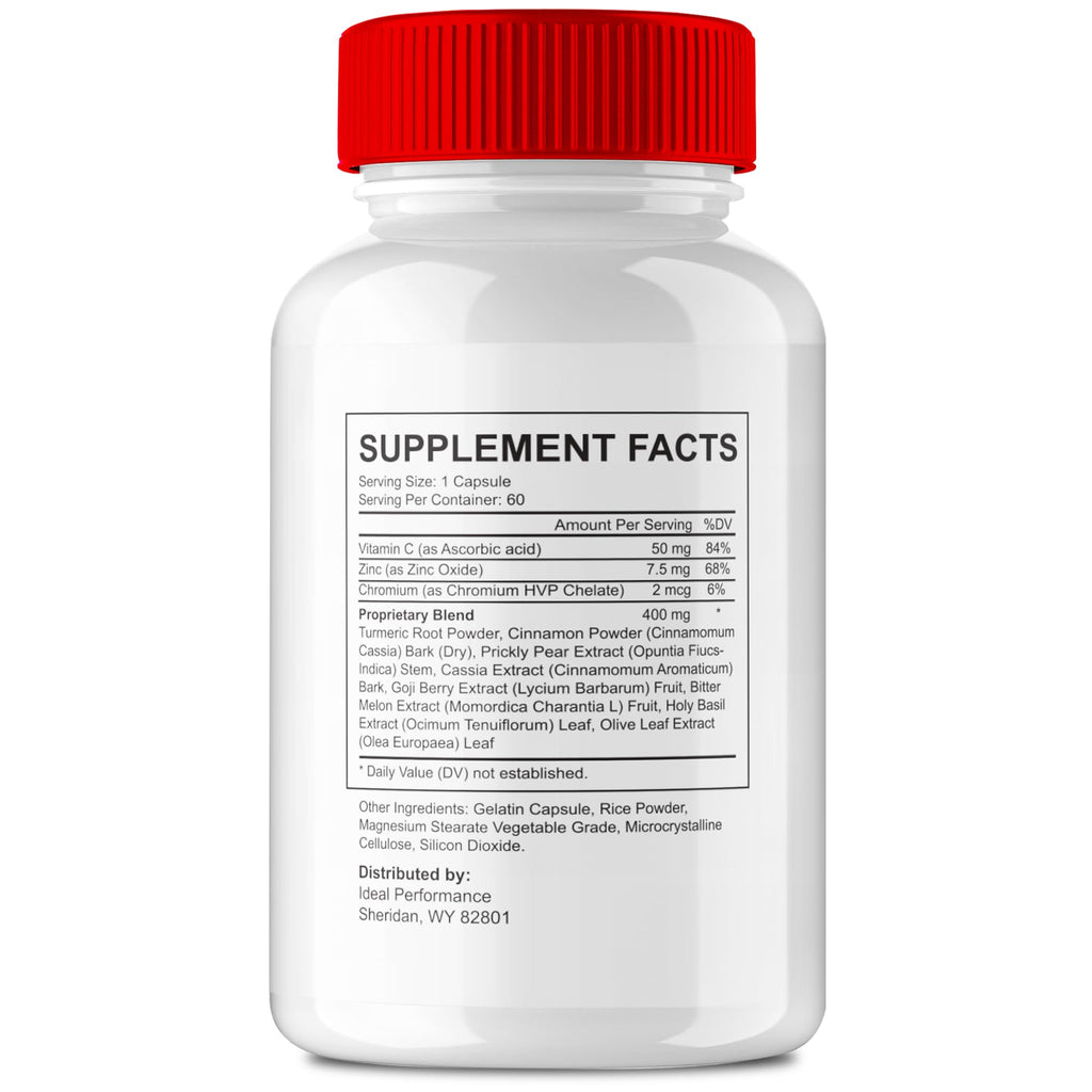 Gluco Plus Advanced Blood Formula Capsules, Official GlucoPlus Supplement Pills - Maximum Strength, All Natural for Healthy Circulation & Stable Level, Advanced Gluco Health Plus Reviews (2 Pack)