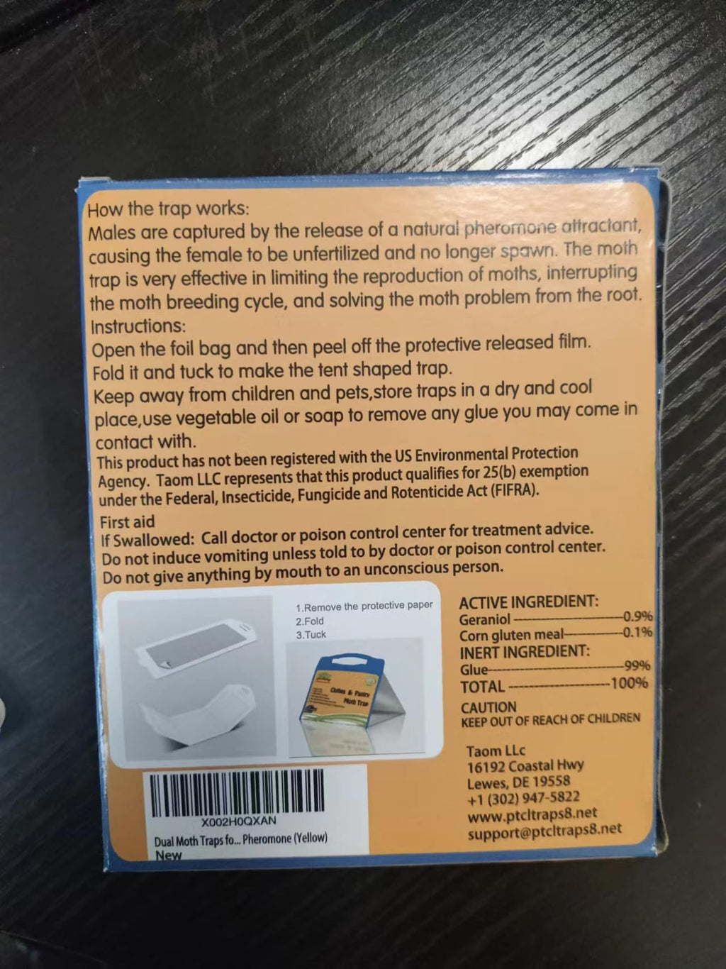 Dual Moth Traps for Clothes and Pantry Highly Effective All-Around Moth Traps,Pro Cloest Essentials Get Rid of Wool Moths with Natural Safe and Odor-Free Dual Premium Pheromone