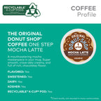 The Original Donut Shop Mocha One-Step Latte, K-Cup Pods, 20 Count