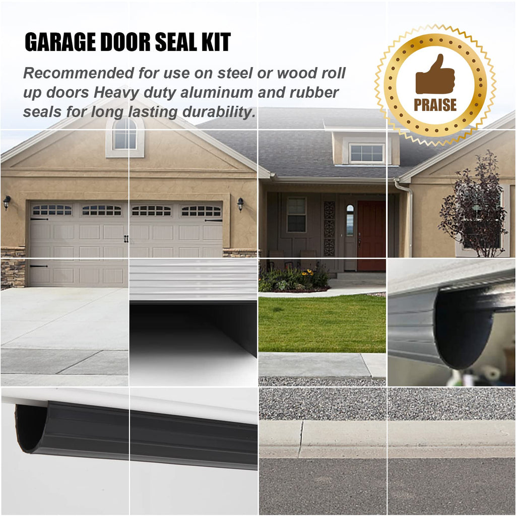 Replacement Wayne Dalton Garage Door Bottom Weather Seal 154448 for Weather Stripping Fit 16 feet Wide Doors (16 feet)