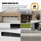 Replacement Wayne Dalton Garage Door Bottom Weather Seal 154448 for Weather Stripping Fit 16 feet Wide Doors (16 feet)