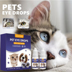 Cataract Drops for Dogs, Dog Eye Drops, Dog Eye Infection Treatment, Long Lasting Hydration, Clean Tear Stains, Remove Eye Stains, and Relieve Dryness(2 x 15 mL)