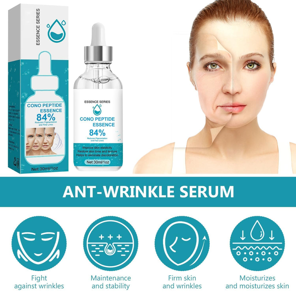 Cono Peptide Essence Anti-Aging Serum 30ml | Instantly Lifts & Moisturizes for All Skin Types (3 Pcs)