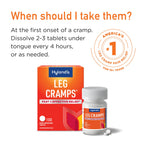 Hyland's Leg Cramps, Relief of Leg, Calf, Charley Horses, and Foot Cramps, 100 Quick-Dissolving Tablets