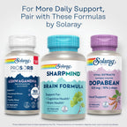 SOLARAY Dopabean 333mg - Mucuna Pruriens L-Dopa - Wellness Support Supplement - Velvet Beans Seed Extract with 15% L Dopa Plus Alpha Galactosidase - Enteric Coated, 60-Day Guarantee - 60 Servings