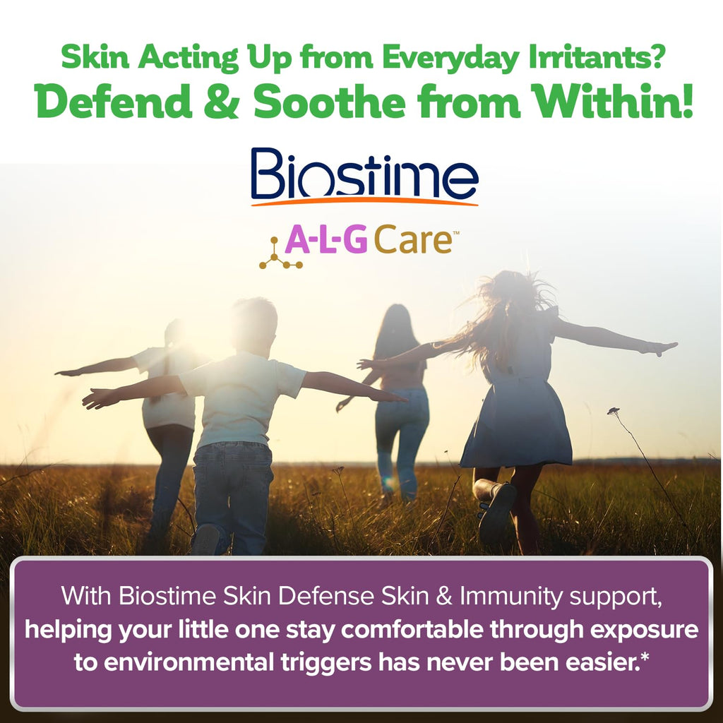 Biostime Baby & Kids Skin Defense | Helps Protect from Skin Inflammation † | 5 Billion CFUs | Gut Support | Clinically Tested Probiotics Strains | 28 Sachets