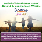 Biostime Baby & Kids Skin Defense | Helps Protect from Skin Inflammation † | 5 Billion CFUs | Gut Support | Clinically Tested Probiotics Strains | 28 Sachets