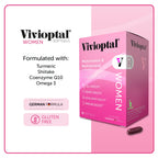 Vivioptal for Men, 60 Softgels + Vivioptal Women, 90 Softgels, Multivitamin & Multimineral, Gluten Free, German Formula