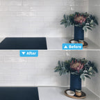 Art3d 30 Ft Peel and Stick Flexible Vinyl Molding Trim for Wall Tile Edges, Kitchen backsplash, Mirrior Frame in Mirror in White
