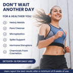 Ultra Human Daily Wellness Support – Heavy Metal Detox Cleanse, with Zeolite, Shilajit, Organic Chlorella & Spirulina, NAC & Alpha Lipoic. Supports Daily Detox, Cognition, Immune System -(Made in USA)