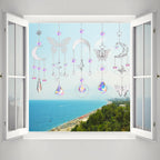 DIY Suncatcher Kit 300pcs Sun Catchers Supplies Arts and Crafts for Adults