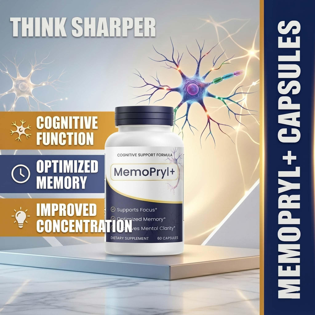 (1 Pack) Memopryl Capsules - Official Memopryl Supplement Pills with Premium Ingredients, Advanced Formula Support for Overall Health & Wellness Reviews (60 Capsules)