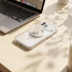 PopSockets Phone Grip for MagSafe, Magnetic Holder- Clear