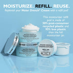 Peter Thomas Roth | Water Drench® Hyaluronic Cloud Cream Hydrating Refillable Moisturizer | Hyaluronic Acid Cream For All Skin Types, Line-Smoothing, Fragrance-Free