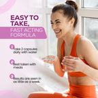 Natural Curves Breast Enhancement Pills and Estrogen Supplement for Women and Men, Breast Enlargement Pills for Women and Transgender - Vegan Non GMO 60 Tablets