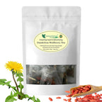 Organic Dandelion Wolfberry Tea Bags - Supports Kidneys & Liver Health, Seven Herbal Ingredients (1 pack)