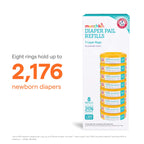 Munchkin Arm & Hammer Diaper Pail Refills, Lavender, 8 Pack
