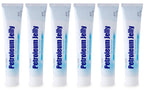 CareALL Petroleum Jelly 4 Oz. Tube (6 Pack), Unscented, 100% Pure White Petrolatum Jelly USP, Moisturizer for Dry Cracked Skin and Lips, Protectant for Minor Cuts, Scrapes, Burns.