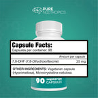 Pure Nootropics 7,8-DHF (7,8-Dihydroxyflavone) Capsules | 25 mg | 90 Vegetarian Capsules