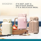 Isagenix IsaLean Shake - 24 g Protein - Ready-to-Drink Meal Replacement Powder - Supports Healthy Metabolism & Lean Muscle Growth
