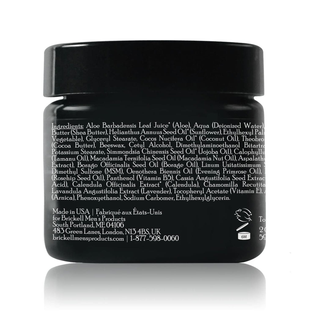 Brickell Men's Revitalizing Anti-Aging Cream For Men, Natural and Organic Anti Wrinkle Night Face Cream To Reduce Fine Lines and Wrinkles, 2 Ounce, Unscented
