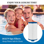 Porscan Spa Filter Replacement for Watkins 303279 Filbur FC-2402, Hot Tub Filter Cartridge 5CH-37 PFF42TC-P4 78460 Conpatible with LifeSmart, Free Flow, AquaTerra, Fantasy - 1 Pack