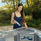 Hot Tub Mineral Silver Ion Cartridge Sticks (3 Gray) for Traditional Spas Care - NOT for Salt/IQ Systems - 12-Month Fresh, Crystal-Clear Water Treatment - Controlled 1.05% Ag+ Release Technology