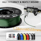 Official CREALITY PETG 3D Printer Filament 1.75mm 1KG (2.2lbs) ArmyGreen