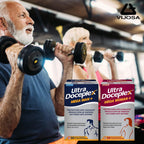 VIJOSA Ultra Doceplex Mega Man+ & Mega Woman+ – Antioxidant, Energy Boost, Stress Relief – 50 Prolonged-Release Tablets Each – Tailored Daily Nutrition for Men and Women