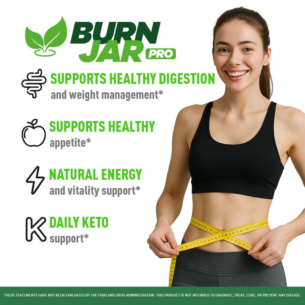 (5 Pack) Burn Jar Pro - BurnJar Pink Salt Capsules Pro, Official Advanced Formula Supplement Pills Natural Ingredients Reviews, 300 Capsules for 5 Months