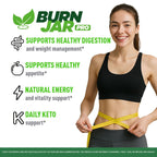 (5 Pack) Burn Jar Pro - BurnJar Pink Salt Capsules Pro, Official Advanced Formula Supplement Pills Natural Ingredients Reviews, 300 Capsules for 5 Months