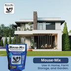All-Natural Mouse-Mix Rodent and Pest Repellent, Repel Nesting in Your Home/Shed/Garage/RV/Car/Boat/Storage, Safe for Indoor Use, Kit & Pet Friendly -1 lb. Bag, Peppermint
