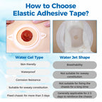 Sunliech 20 Pcs Elastic Ostomy Barrier Strips, Medical Grade Hydrocolloid, Ostomy Supplies, Skin Adhesive Ostomy Barrier Tape, Waterproof Leak for Ostomy Bag Ostomy Colostomy Ileostomy Supplies