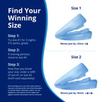 ZQuiet, Anti-Snoring Mouthpiece, Starter Pack with 2 Sizes, Living Hinge & Open Front Design for Comfort & Easy Breathing, Blue